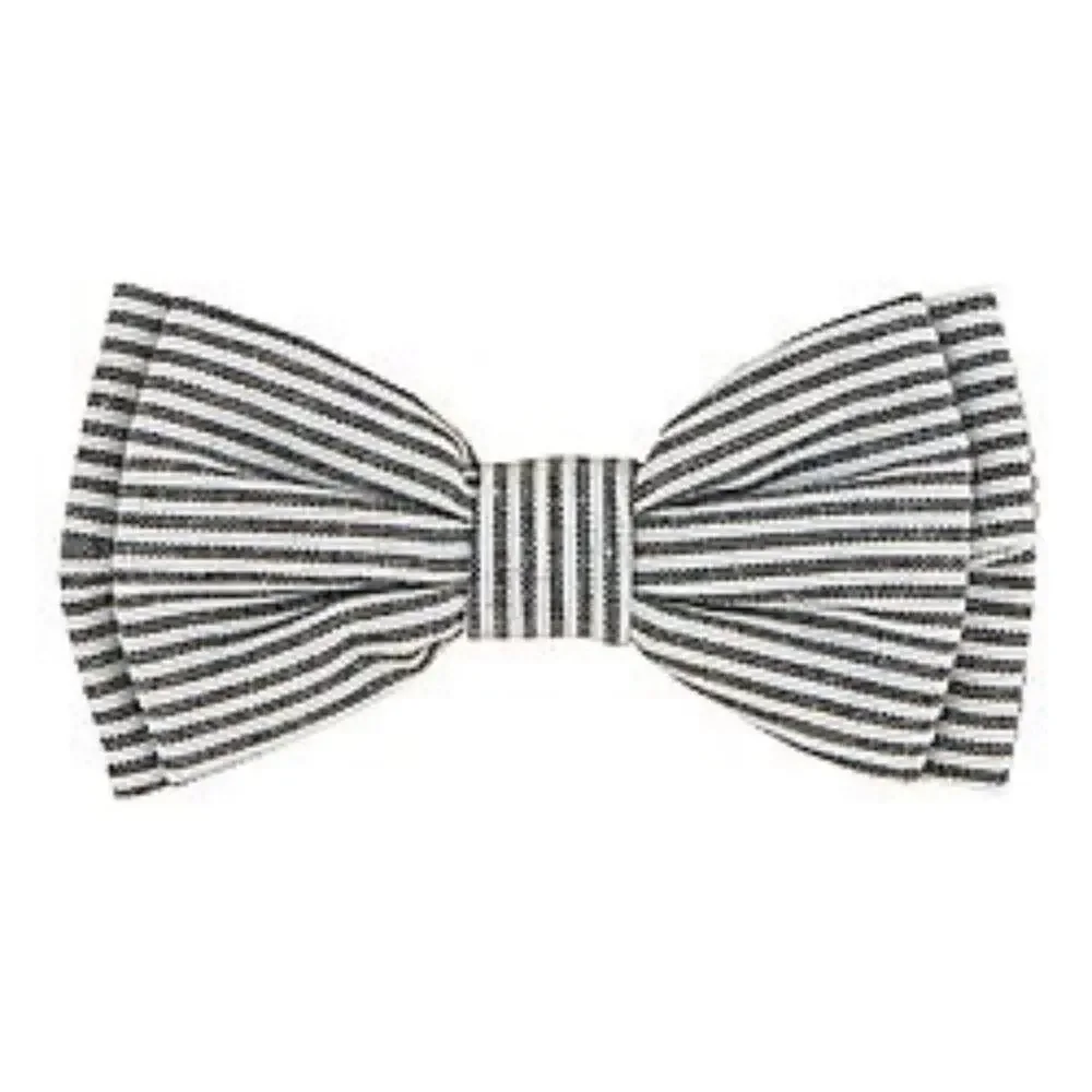 ❤️NWT❤️ Pet Bow Ties - Grey Stripe